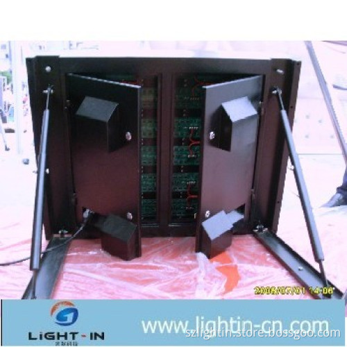 led video projector small wall mounted cabinet led wall mounted display cabinet for display P16 LED football perimeter cabinet